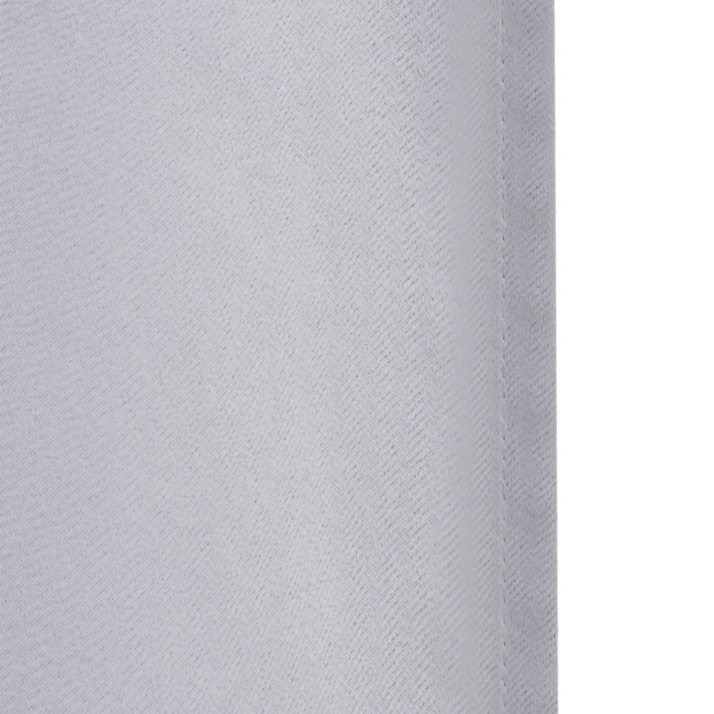【Lifeideas】Solid Colour Grommet Top Polyester 100% Blackout Curtains Pair Home Decoration Windows Doors