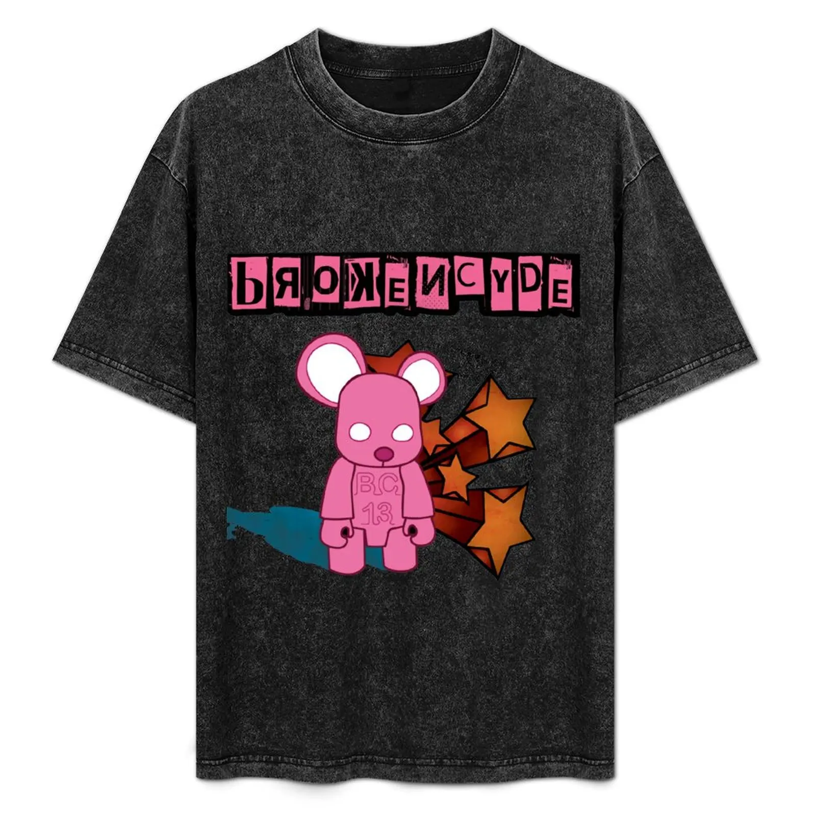 

Brokencyde T-Shirt Retro Graphic Print T-Shirt