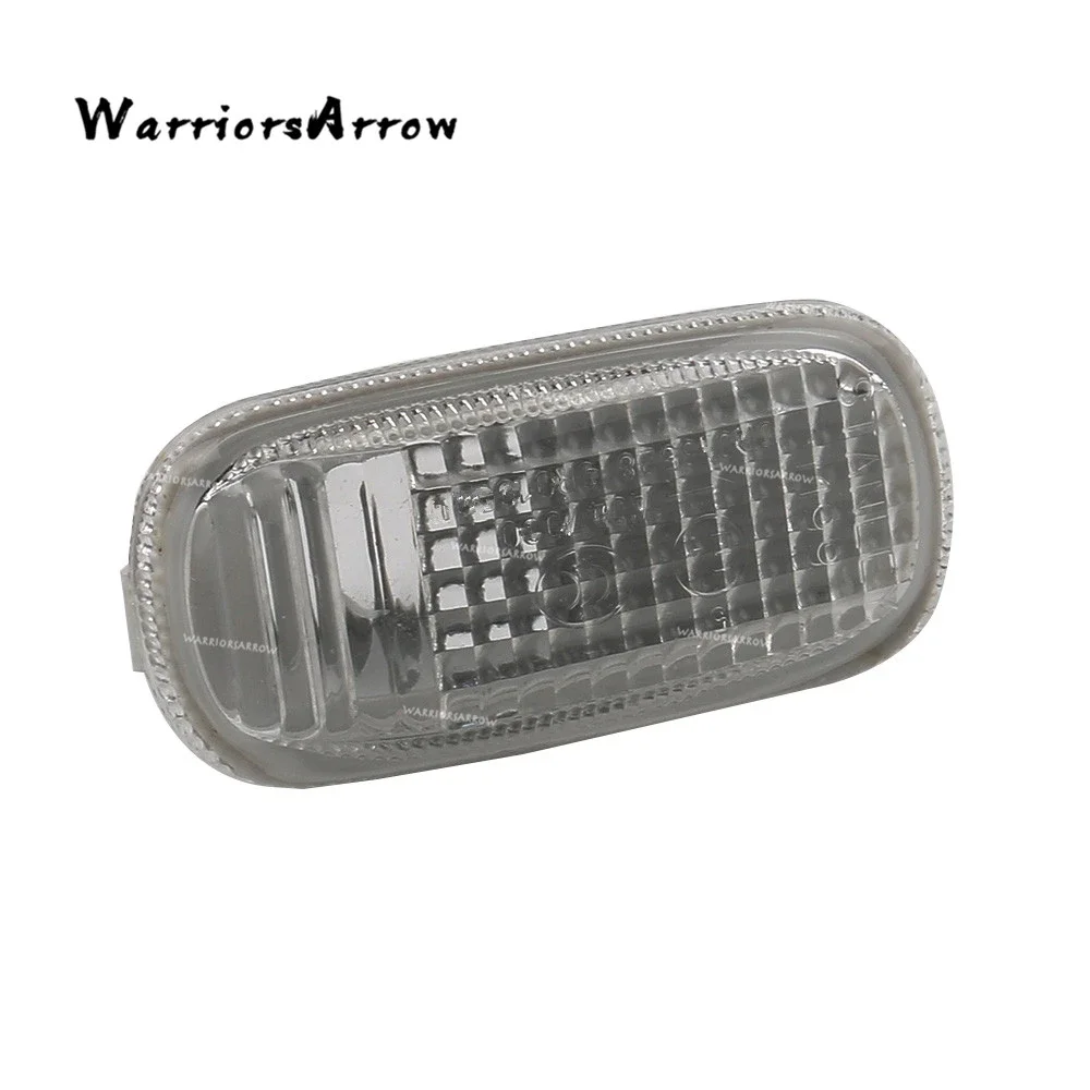 WarriorsArrow Clear Side Wing  Indicator Turn Signal Light Lens Marker For Honda CIVIC CRV STREAM 2003 2004 2005 34301S5HT02