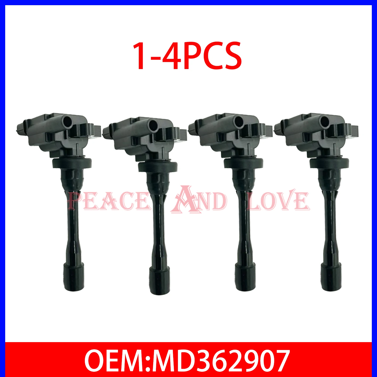 

1-4PCS MD325048 MD362907 Ignition Coil For Mitsubishi Lancer Pajero Outlander 1.8/2.0/2.4L UF295 UF141 High Voltage Package