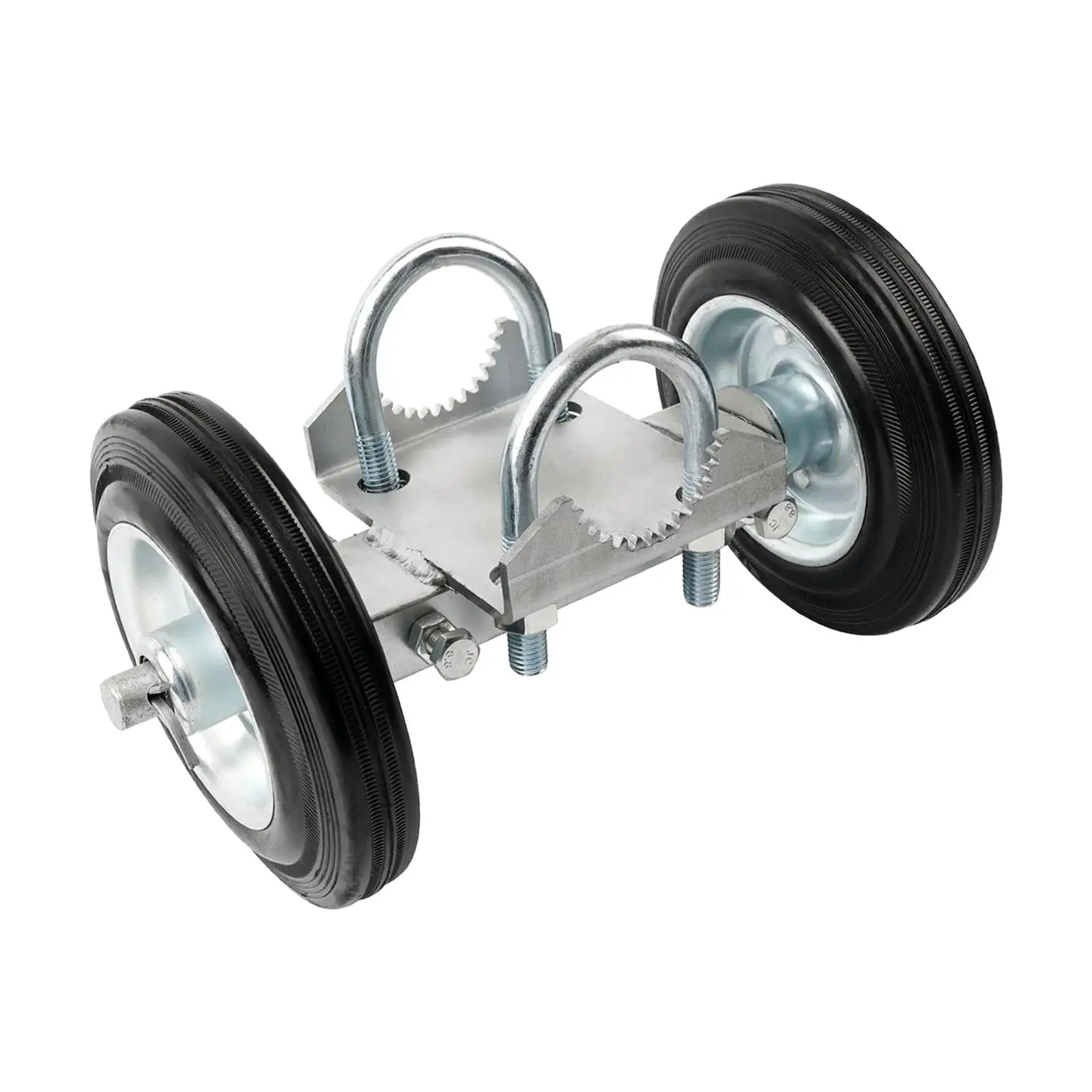 8 Inch Rolling Gate Wheel Carrier, Chain Link Fence Gate Wheel, Sturdy Solid
