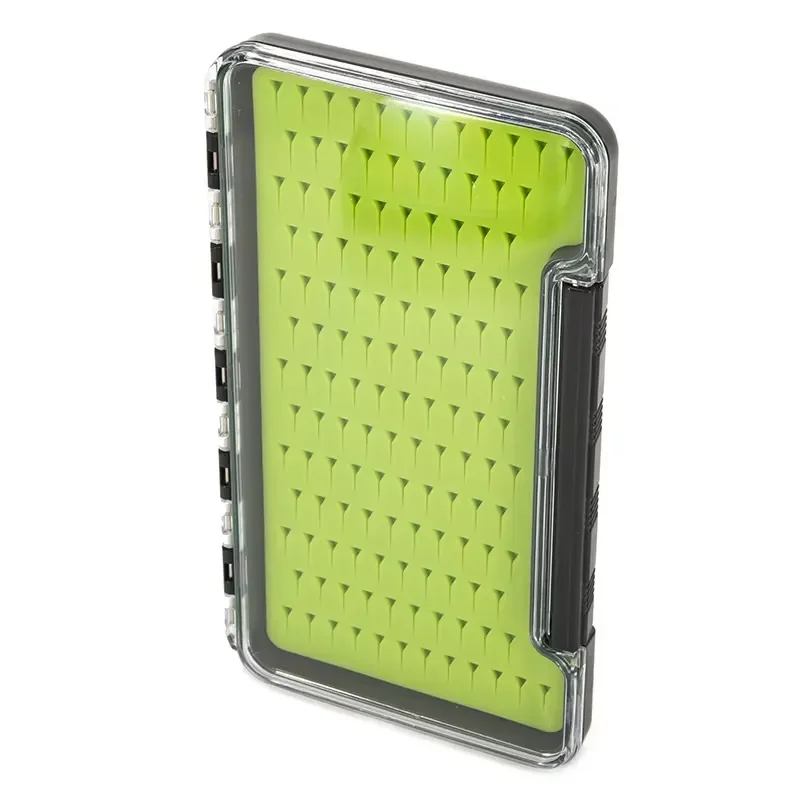 WEI Waterproof Fly Fishing Boxes Easy Grip Foams Multi Magnetic Compartments Tackle Box Fly Box