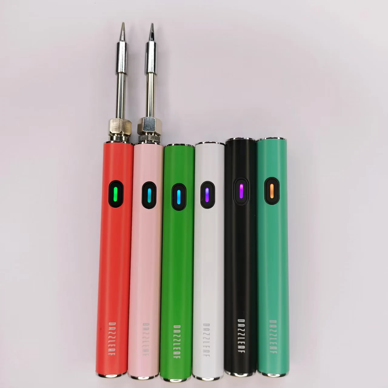 5pcs 510 Thread Battery Pen Portable, 11.2 Preheat Battery, Electric Soldering Iron Repair Tool,DIY  Hot knife, Mini light bulb view 6