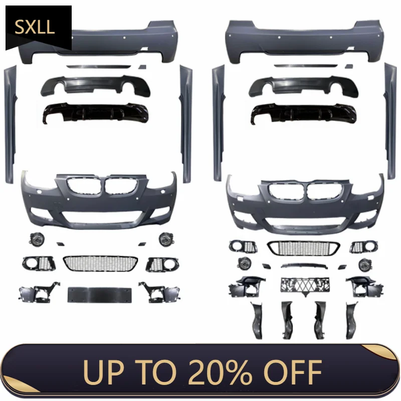 

SXLL 2025 New Upgraded E92 M-tech Style Body Kit for 3 Series 2006-2012y E93 Upgraded Car Bumper Auto Parts