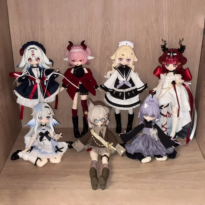 

Коллекционная шарнирная фигурка Meki Doomsday Blessing Blind Box 1/8 BJD, игрушка-украшение, подарок на день рождения для фанатов аниме
