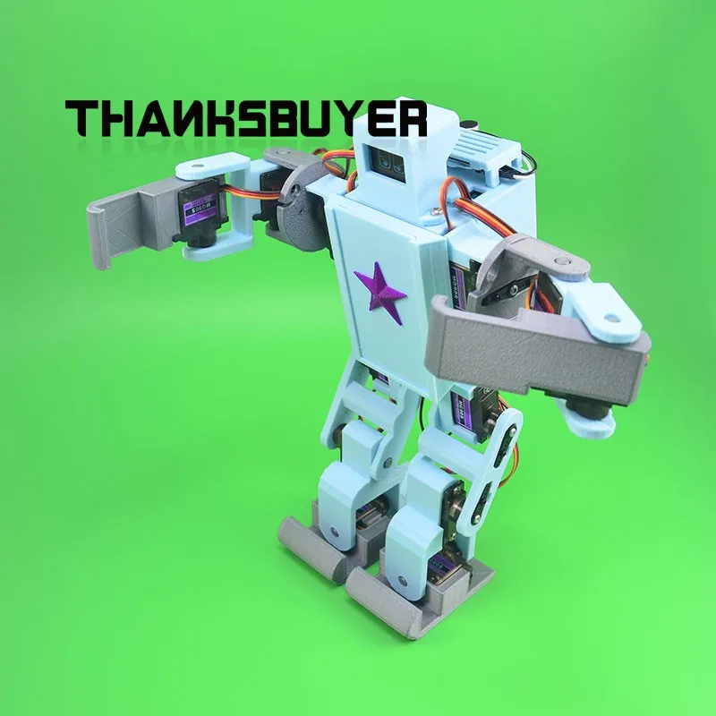 

Голосовая версия 12DOF Humanoid Robot Opensource Программируемый робот для поддержки голосового управления