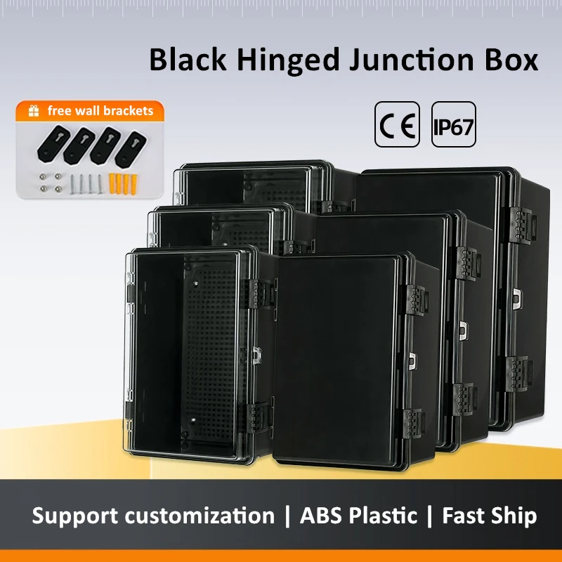 

Waterproof Distribution Outdoor Snap-on Jiaye Box Plastic Waterproof Junction Box IP67 Charging Pile Meter Box Empty Unboxing