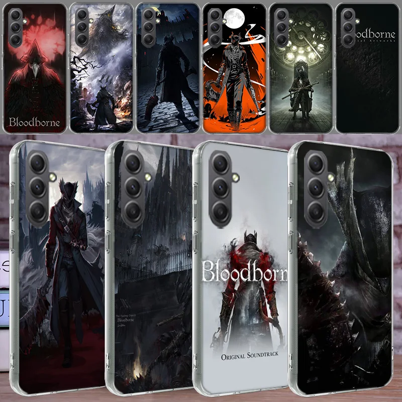 Game Bloodborne Phone Case for Samsung A16 A26 A36 A56 A17 A37 A57 A07 A06 A02S A03 A04S A05S Galaxy Note 20 10 A50S A71 A51 A31