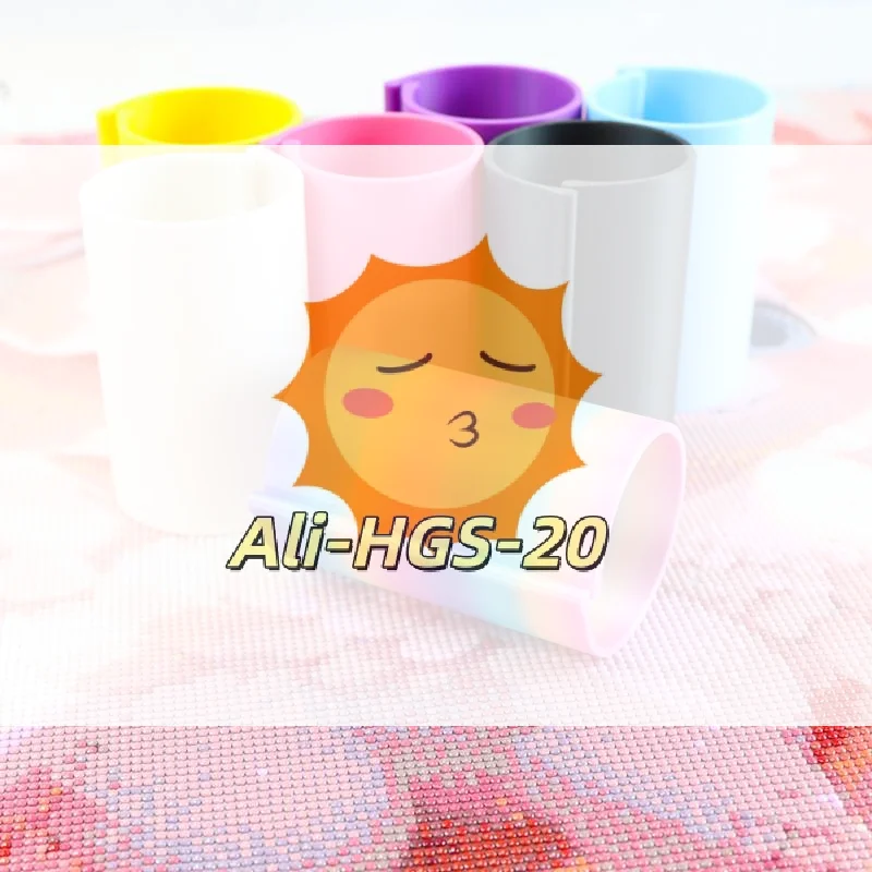 

Diamond Painting Canvas Roll Holder Anti-Roll Canvas Ring Organizer For Diamond Art Kits Diamond Painting Art Accessories