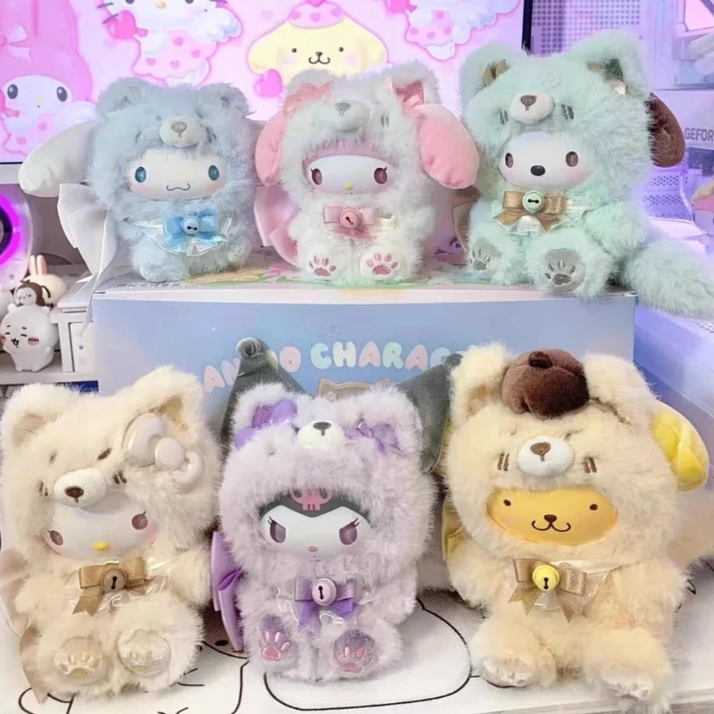 

Sanrio Island Fox плюшевая виниловая слепая коробка серии орнамент милые игровая периферия подарки