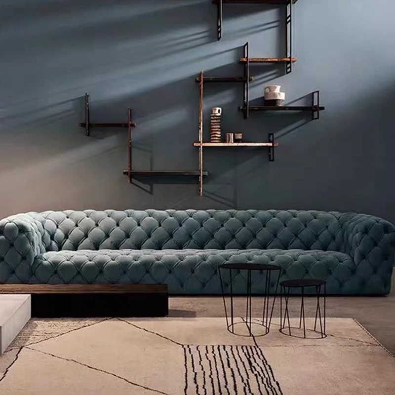 ما بعد الحداثة يتوهم غرفة المعيشة الأرائك كبيرة الاسترخاء الخشب الشمال الطابق أريكة استرخاء كرسي الحديثة الفريدة موبليس أثاث فريد من نوعه #5