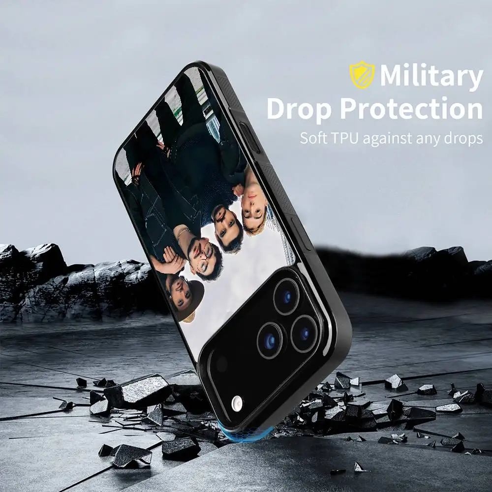Чехол для телефона Music Rock Band M-Morat iPhone 17 16 15 14 13 12 11 Pro Xs Max Mini Plus Celulares Hard Фото №3