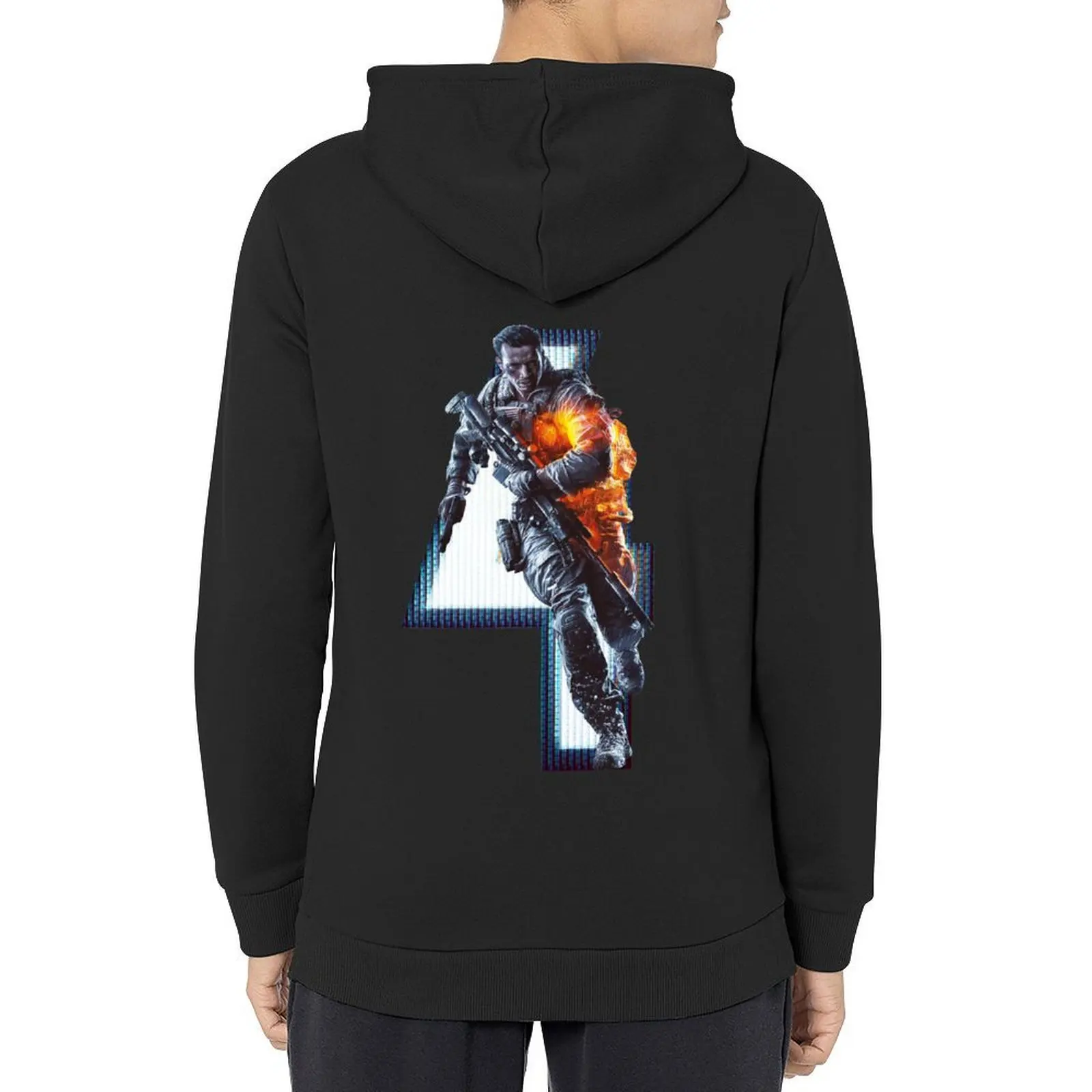 

BATTLEFIELD 4 Hoodie korean autumn clothes japanese style mens designer clothes winter clothes men's oversize hoodie