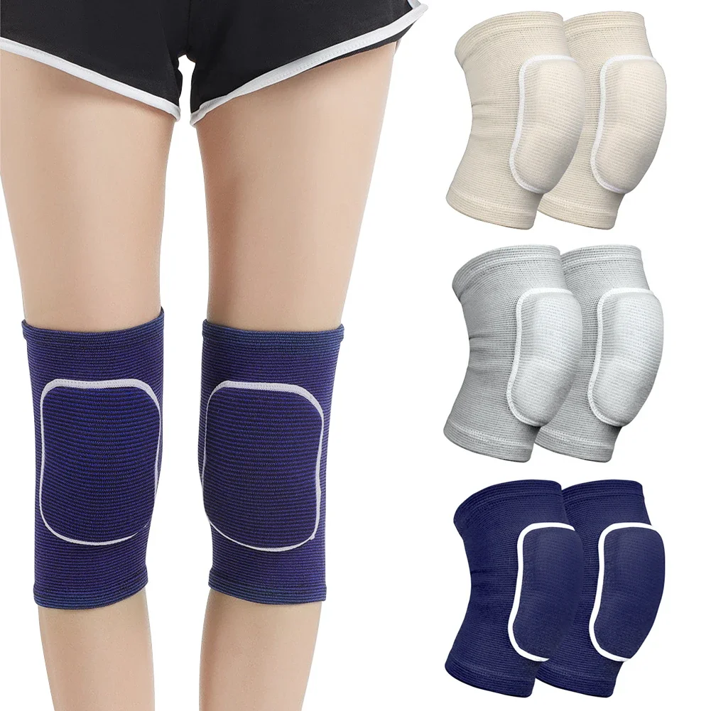 2 قطعة/المجموعة النساء الرياضة نيباد الرجال منصات الركبة الركبة دعم اللياقة البدنية والعتاد كرة السلة دعامة الركبة حامي الرجال منصات الركبة عدم الانزلاق #4