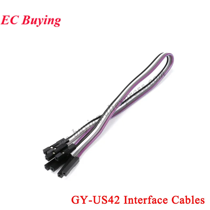 GY-US42 Pixhawk APMFlight Control Ultrasonic Distance Measurement Sensor Module Interface cable IIC I2C Replace MB1242 SRF02