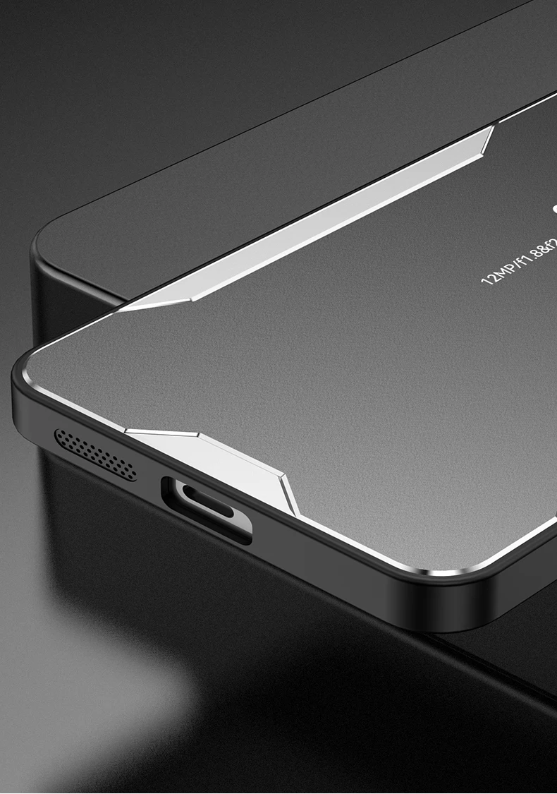 Für Samsung Galaxy S25 Edge Hülle Metall Aluminium Objektivschutz Mattiert Fingerabdruck-Resistent Metall+TPU Abdeckung Für Samsung S25 Edge – Detail 9