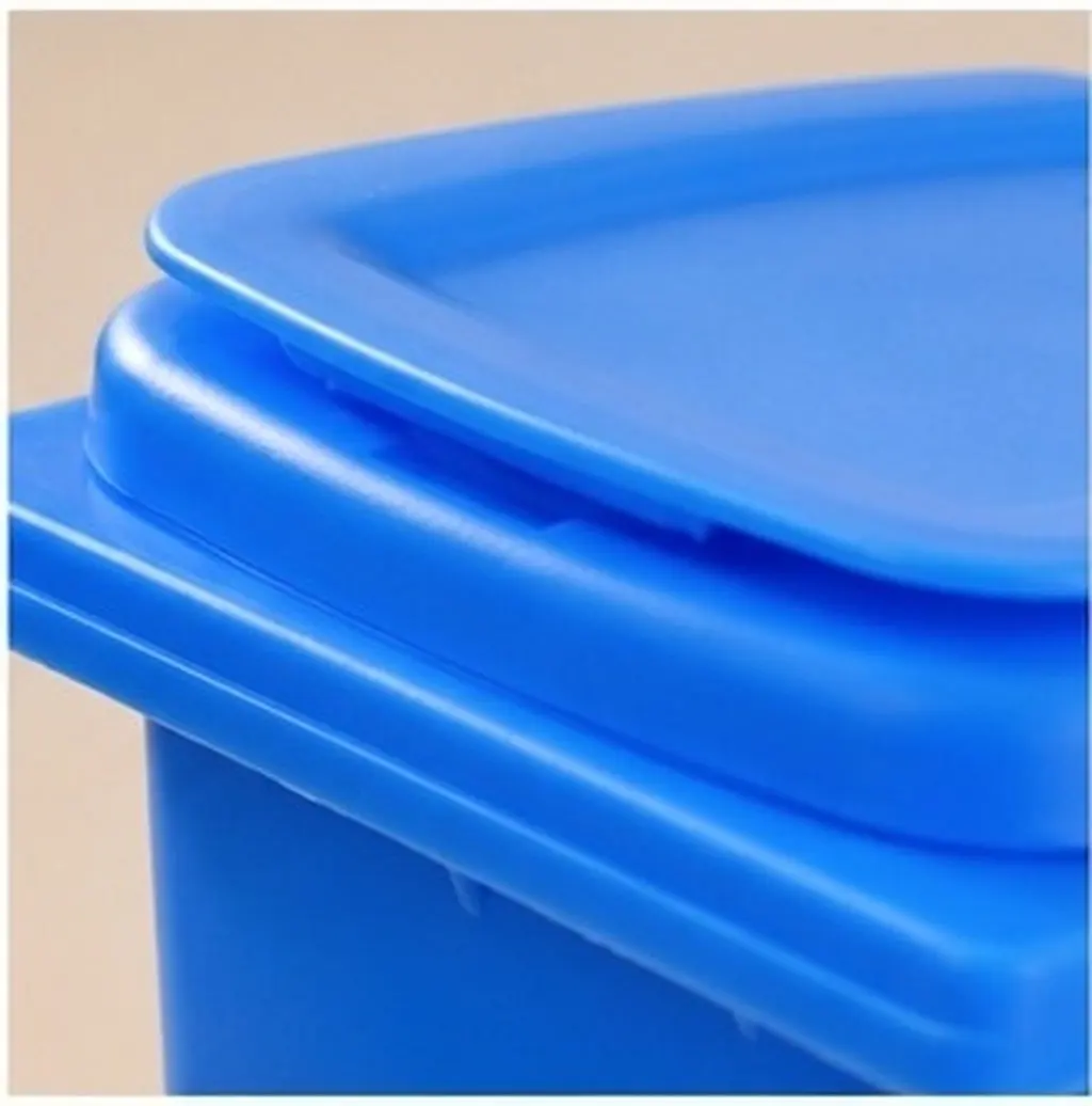 4Pcs Mini Desktop Trash Bin Pencil Cup Pen Holder Cute Table Waste Organizer Office Supplies Storage Container