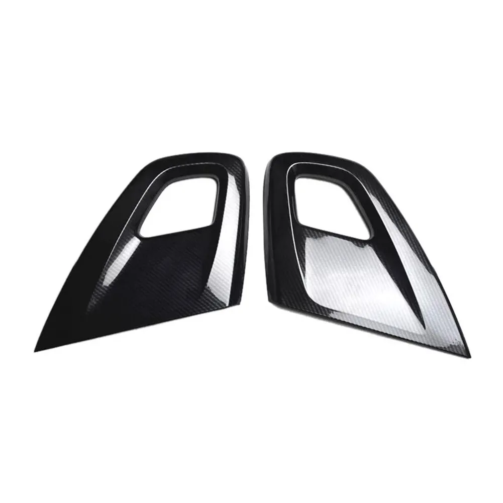 Trim Cover Replace Car Door Trim Cover Black Color Finish Custom Fit Lightweight Structure Non-Deformation Feature Armrest Cover