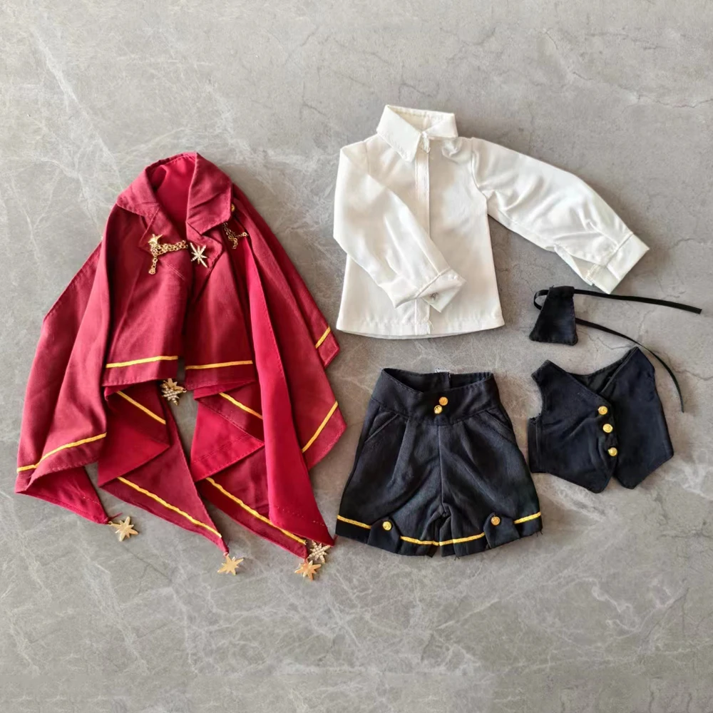 1/4 ملابس الدمية دعوى ل 45 سنتيمتر Bjd دمية ماجيك الساحرة مجموعة فتاة لعبة فستان اللعب منزل ملابس عصرية إكسسوارات دمي ، لا دمية