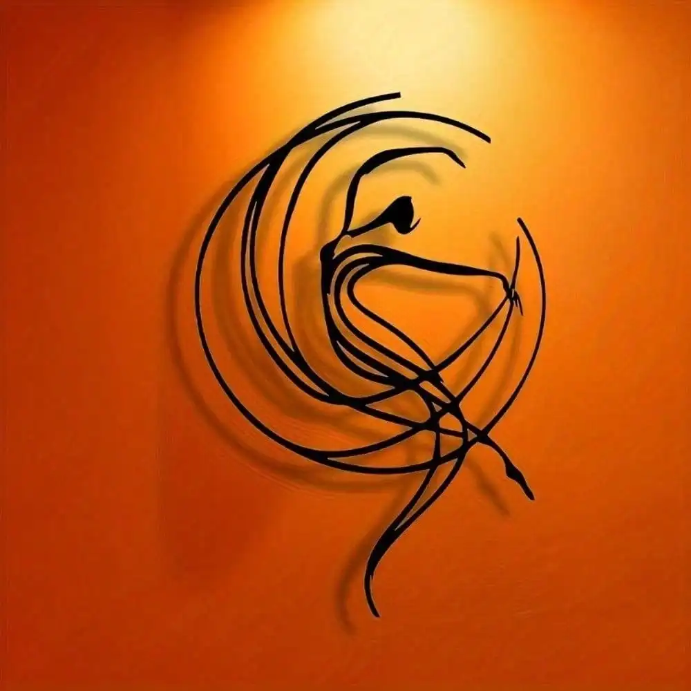 Multi-Space Home Accent - Ballet Abstract Metal Art, Waterproof & Rustproof for Daily Use