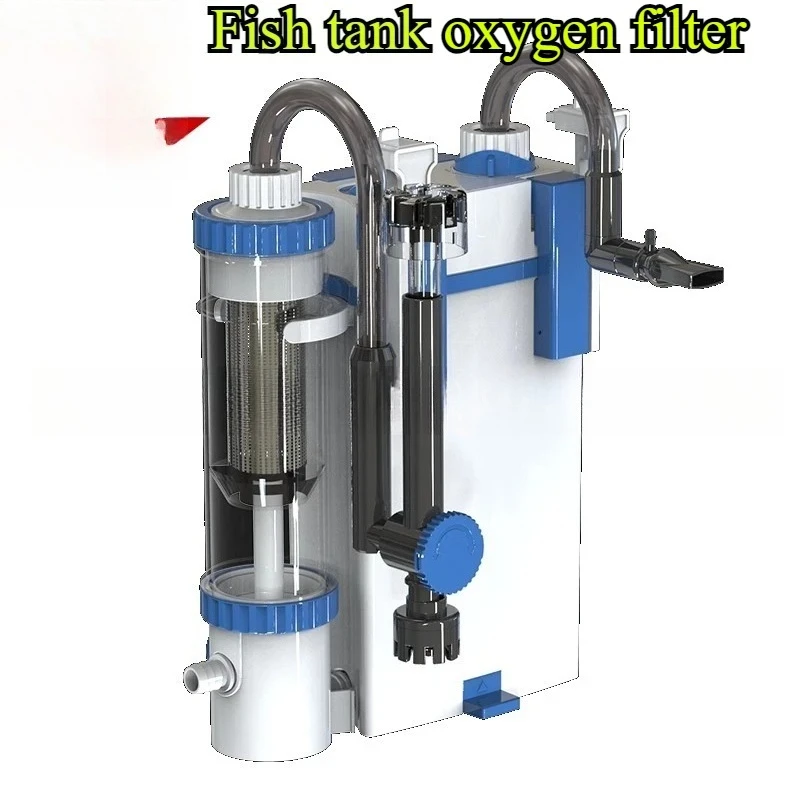 

Fish tank oxygen generation and filtration integrated machine water purification three-in-one circulating pump wall-mounted