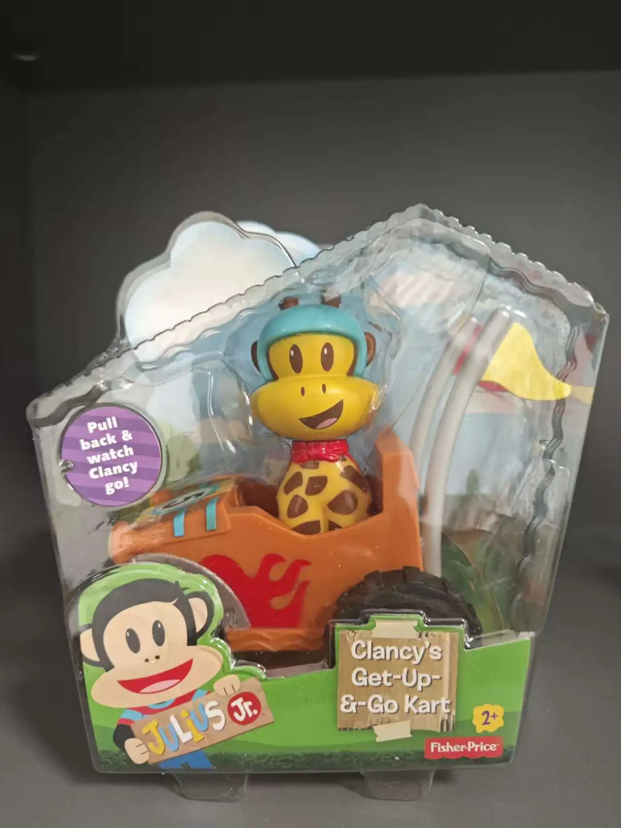 Julius Jr Clancy's Get Up & Go Kart toy Children's toys Toy car ornament NEW 2014 Fisher Price Fun toys