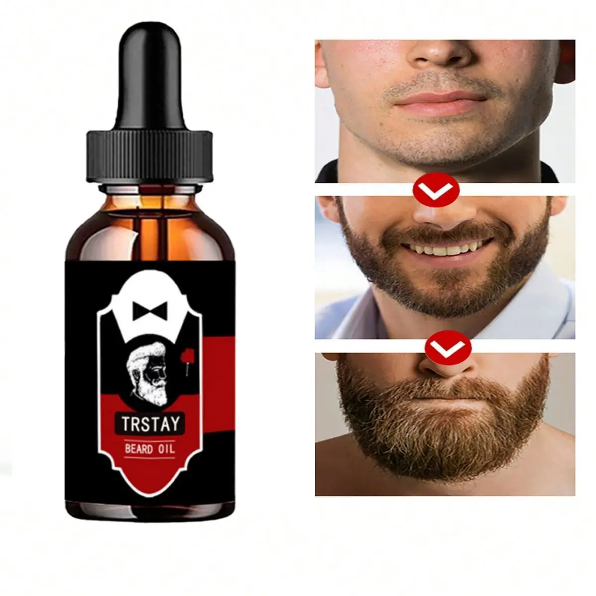 Beard Oil For Men Beard Growth Enhancer Beard Oil Leave-in Conditioner Restore Natural Moisture And Soften Your Beard To Prevent