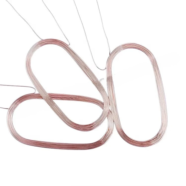 custom high quality precision 1mm to 300mm voice coil hollow self-adhesive  inductance air core coil  for various application