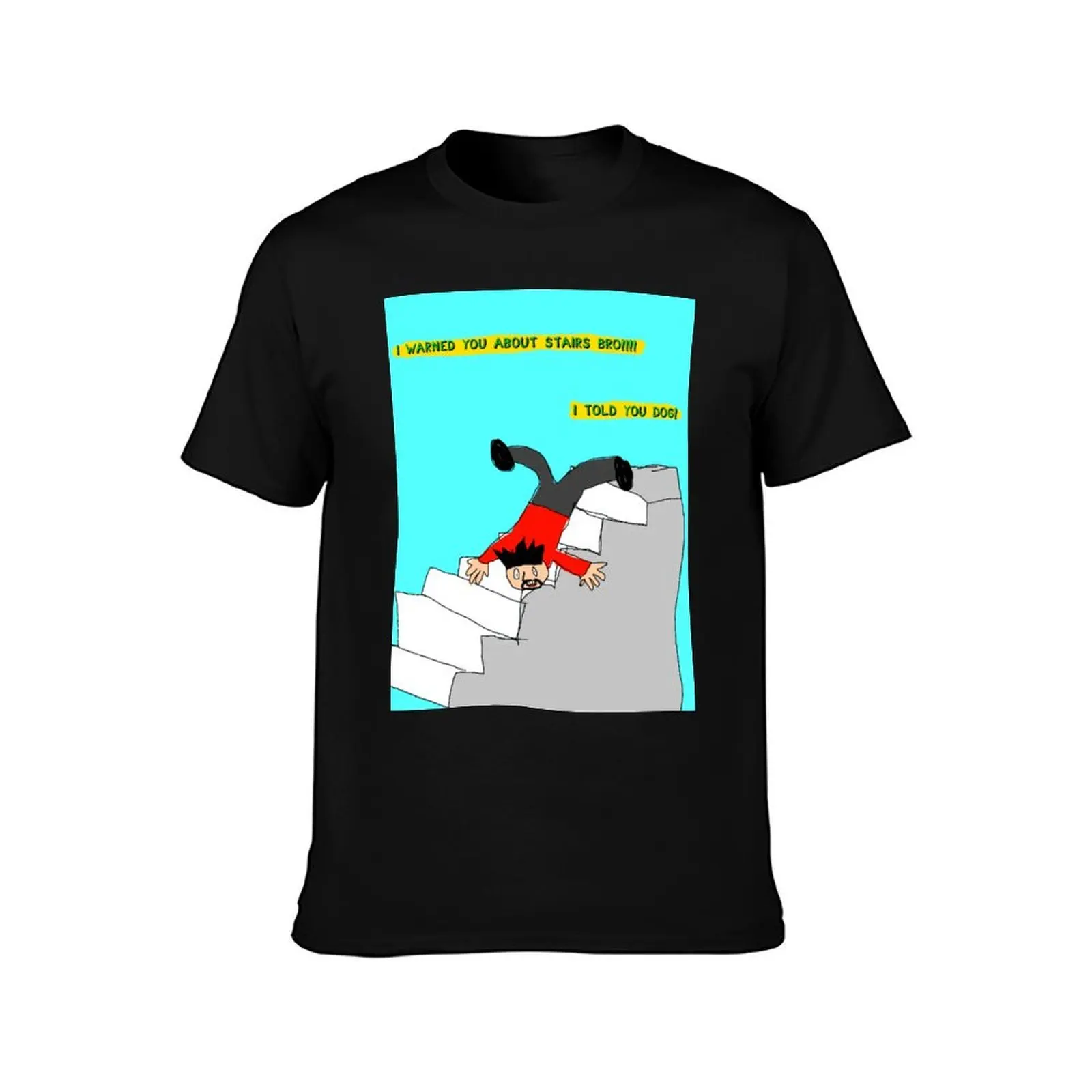 oh no I am falling down all these stairs- Sweet Bro and Hella Jeff T-Shirt, Summer Casual Cotton Tee, Oversized Streetwear Tops