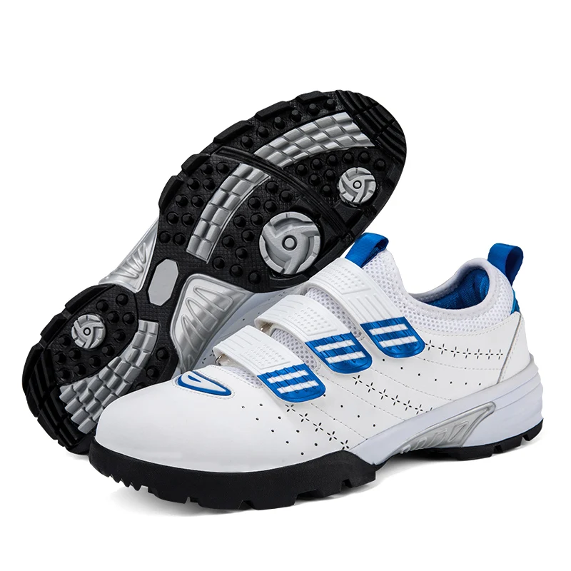 

Male Golfer Sport Training Shoes Spikes Women Professional Golf Shoes Anti-slippery Grass Jogging Shoes for Couples