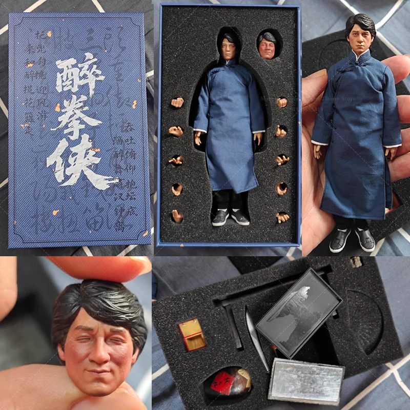 

1/12 Scale Drunken Boxing Pictographic Fist Body and Technique‌ 6-inch Full Set Action Figure Soldier In Stock Mountain Studio