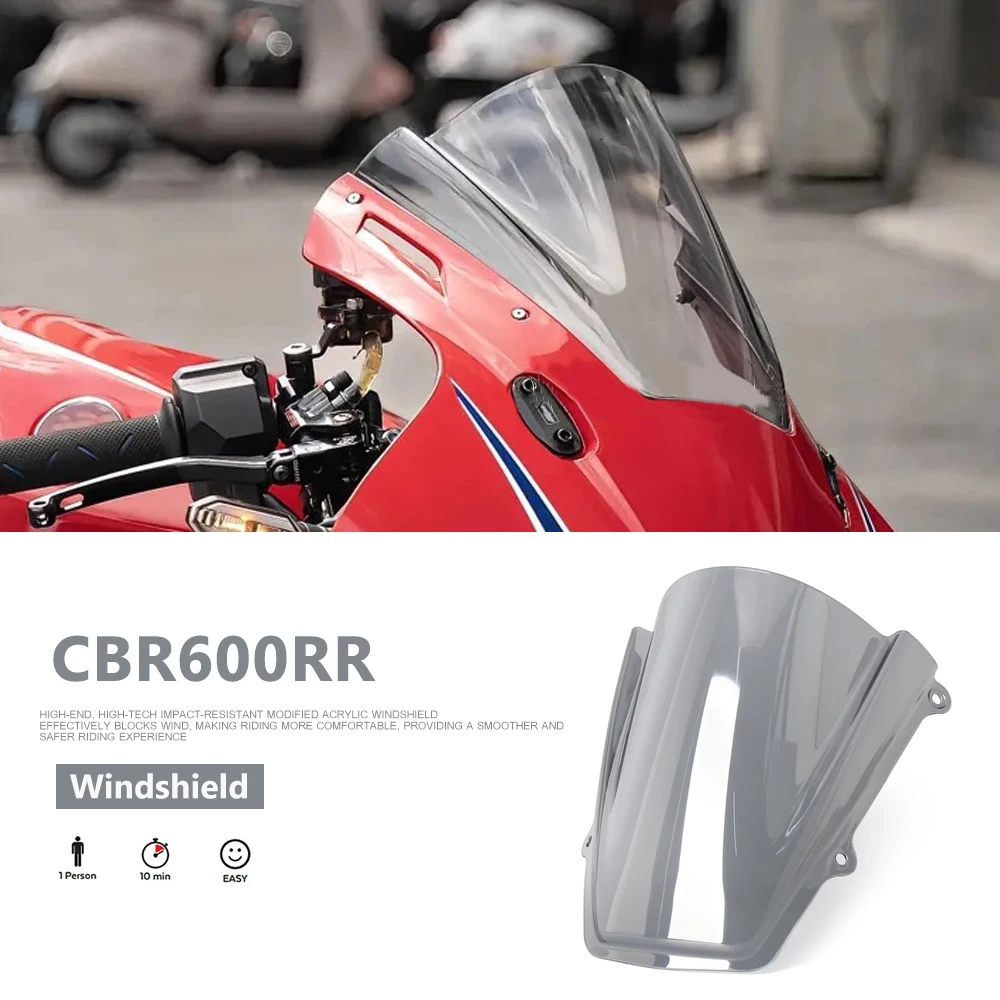 

New Motorcycle Accessorie For Honda CBR600RR CBR 600RR CBR600 RR CBR 600 RR Windshield WindScreen Front Screen Wind Deflectore