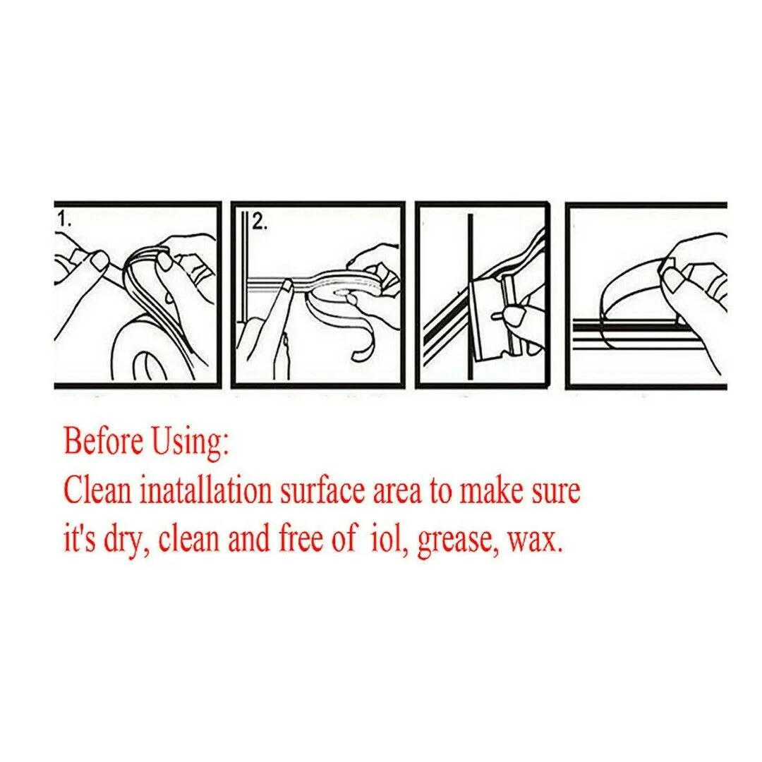 2 Rolls Pin Stripe Ribbon Sticker Bumper Car Body Stickers Line Tape Decal Stickers For Car Motorcycles Boats Helmets Stickers