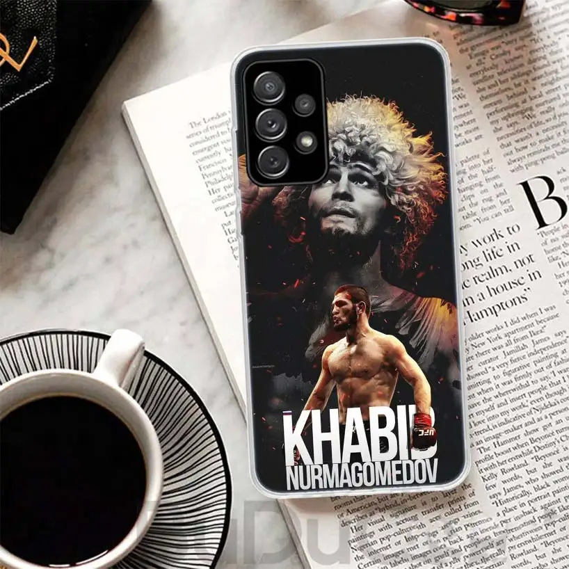 Khabib Nurmagomedov Phone Case For Samsung Galaxy A15 A14 A54 A13 A53 A12 A52S A55 A22 A23 A24 A32 A33 A34 A25 A35 A03S A04S A02