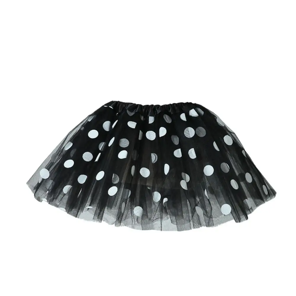 Mode Welle Punkt Tutu Rock Tüll Netting Tanz Rock Bunte Ballett Röcke Baby