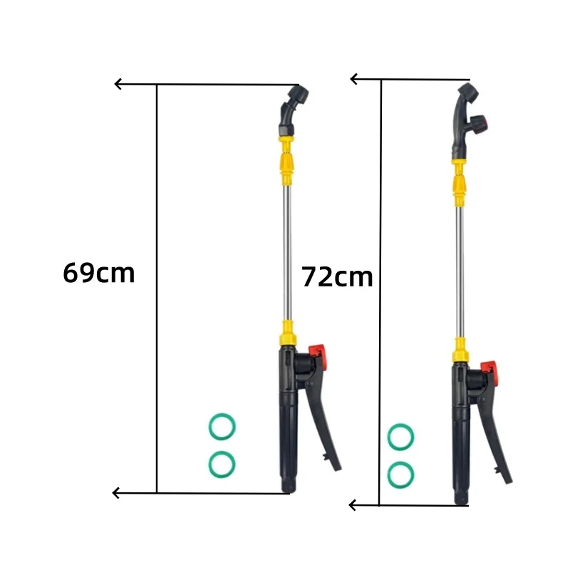 Retractable Sprayer Rod Stainless Steel Watering Wand Sprayer Extension Rod for Outdoor Watering Hanging Plants Garden Tree