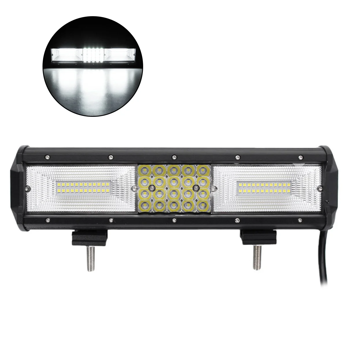 

12 Inch Bar LED Car Lamp Premium Aluminum Die-Cast Housing Super Saving Off Road Driving Work Light