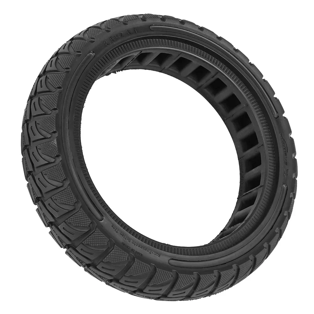 1PZ Ruota Solida Per Scooter Elettrico 8.5 Pollici – Pneumatico A Nido D'Ape In Gomma Con Mozzo In Alluminio E Freno A Disco 110mm – Antiesplosione Per Xiaomi M365 - 3