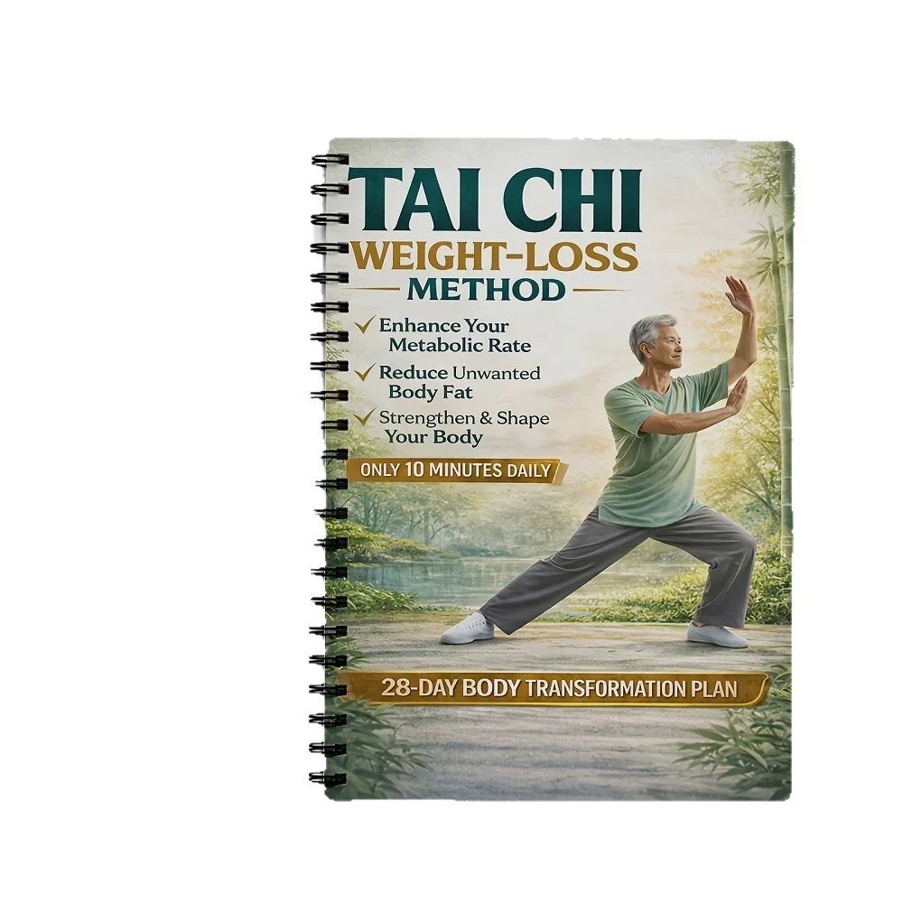 Tai Chi for Seniors 28-Day Transformation Challenge Easy 10-Minute Daily Program Book - Walking Exercise Elderly