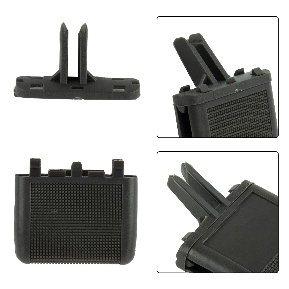 Air Vent Tab Clip A/C Decoration Front Interior New Outlet Plastic 1pcs Accessory Black FJ150 2010-2017 Useful