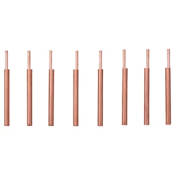 8PCS Welding Needle Aluminum Oxide 3mm Eccentric Rod Welding Machine Welding Pen Brazing Battery Nickel Plate