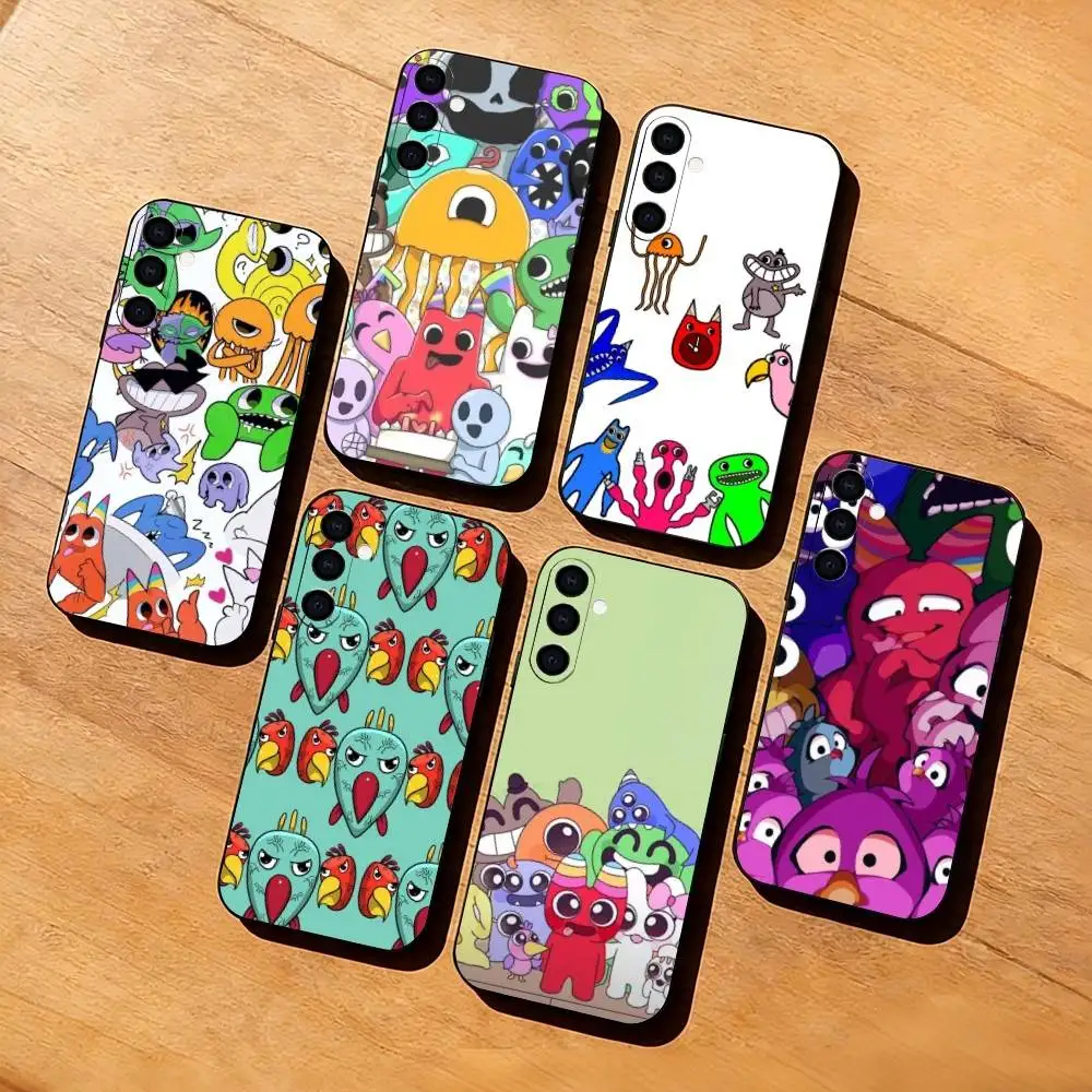 The terrifying B-Banban Kindergarten  Phone Case For Samsung Galaxy A73,A72,A71,A70,A53,A52,A51,Others Soft Black Cover