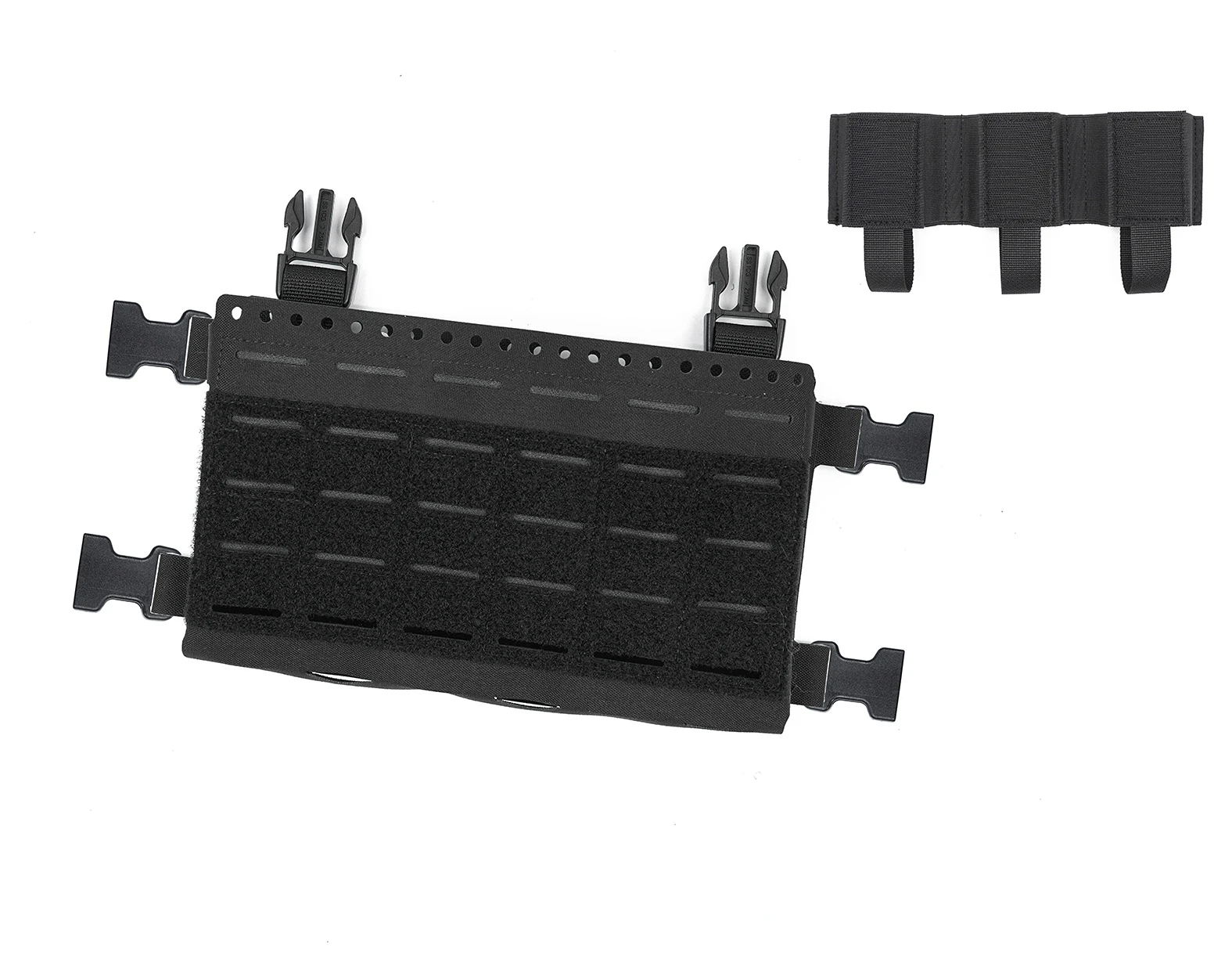 Chaleco táctico MK5 MOLLE porta placa negro - imagen 2