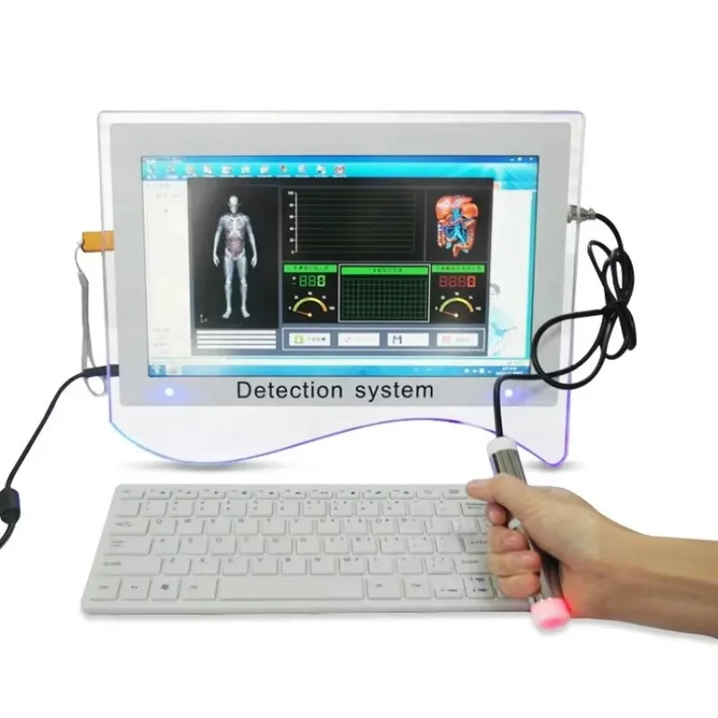 

Quan-Tum Resonance Magnetic Body Health Analyzer & Quan-Tum Bio-Electric Body Health Analyzers