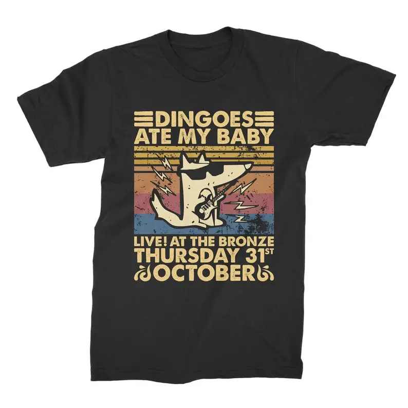 Dingoes Ate My Baby Vintage T-Shirt, Tee, Unisex Casual T-Shirt