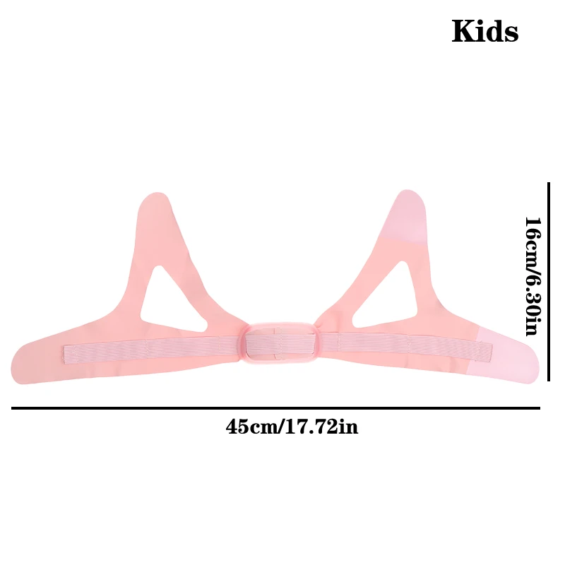 1Pcs Anti Snoring Belt Triangular Chin Strap Mouth Guard Gift Adult Child Better Breath Health Stop Snoring Bandage Sleep Aid