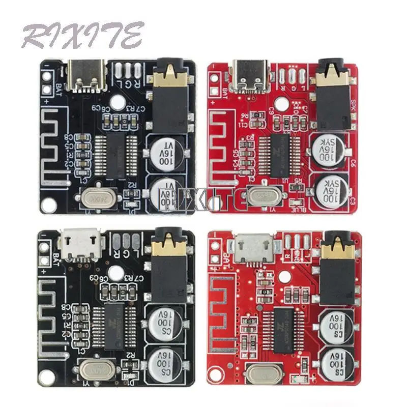 DIY Bluetooth Audio Receiver Board Bluetooth 5.0 MP3 Lossless Car Audio Amplifier Decoder Board Wireless Stereo Music Module