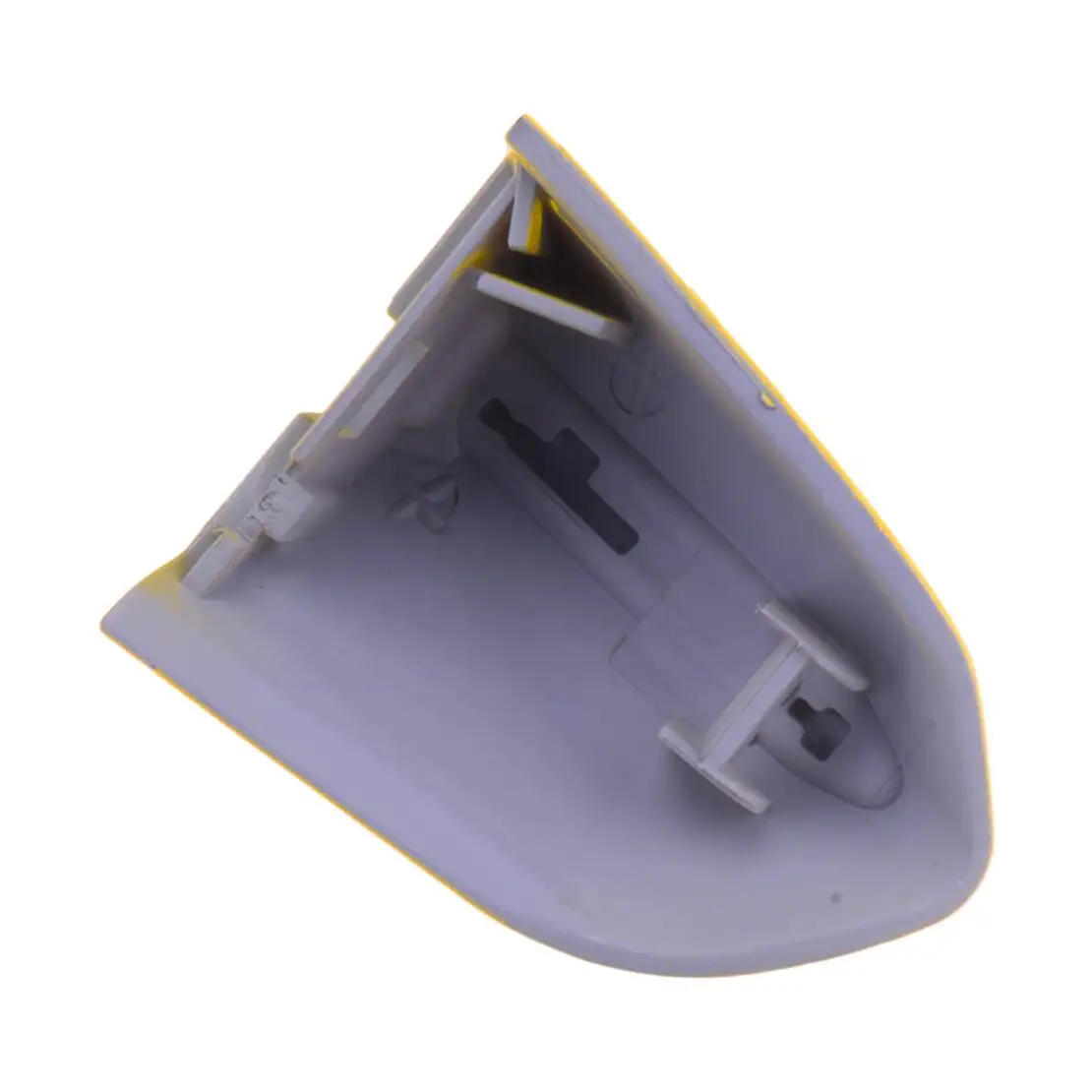 FR3Z-63218A15-AAPTM Front Left Driver Door Handle Key Lock Cap Hole Cover Bezel Fit for Ford Mustang 2015-2022 Yellow Plastic view 4