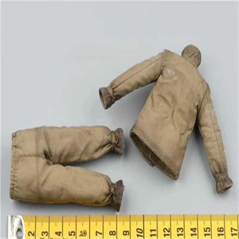 POPTOYS CMS005 1/12 Soldier Seventh Company Bombardier Cotton Clothes Knapsack Shoulder Pad Shoes Model Accessories In Stock