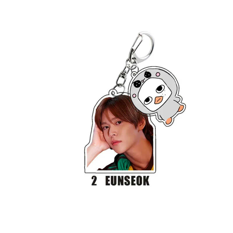 Kpop Rise Half-Body Pose Photo and Cartoon Chibi Acrylic Keychain RII Sunz SHOTARO WONBIN SOHEE ANTON EUNSEOK SEUNGHAN Rze
